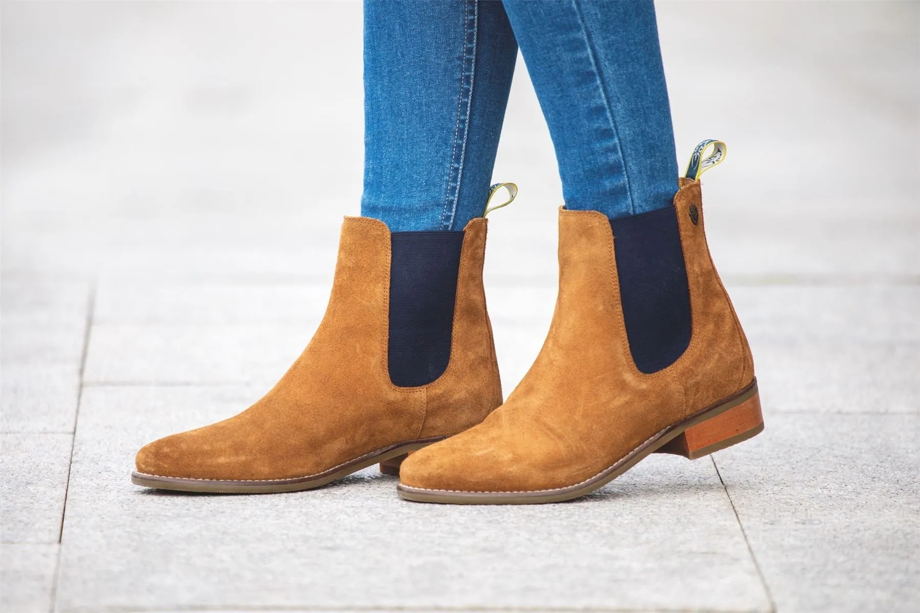 Shires Moretta Rosalie Heeled Chelsea Boots-Ladies