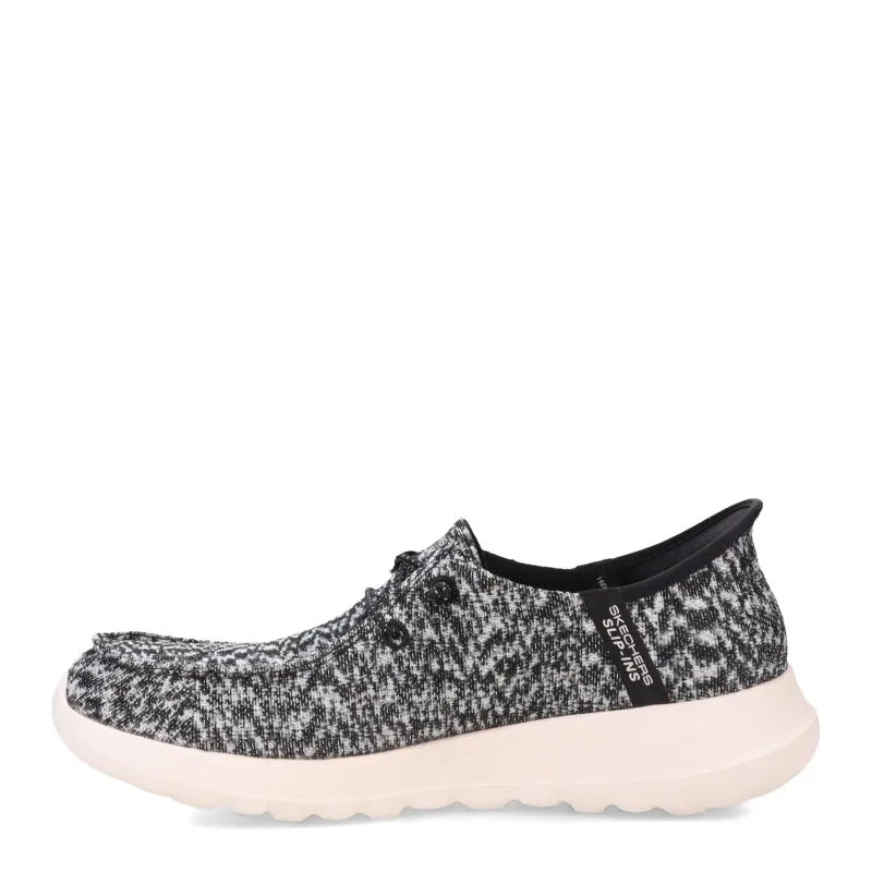 Skechers Women's Slip-Ins GO WALK Joy Halen - Black/White