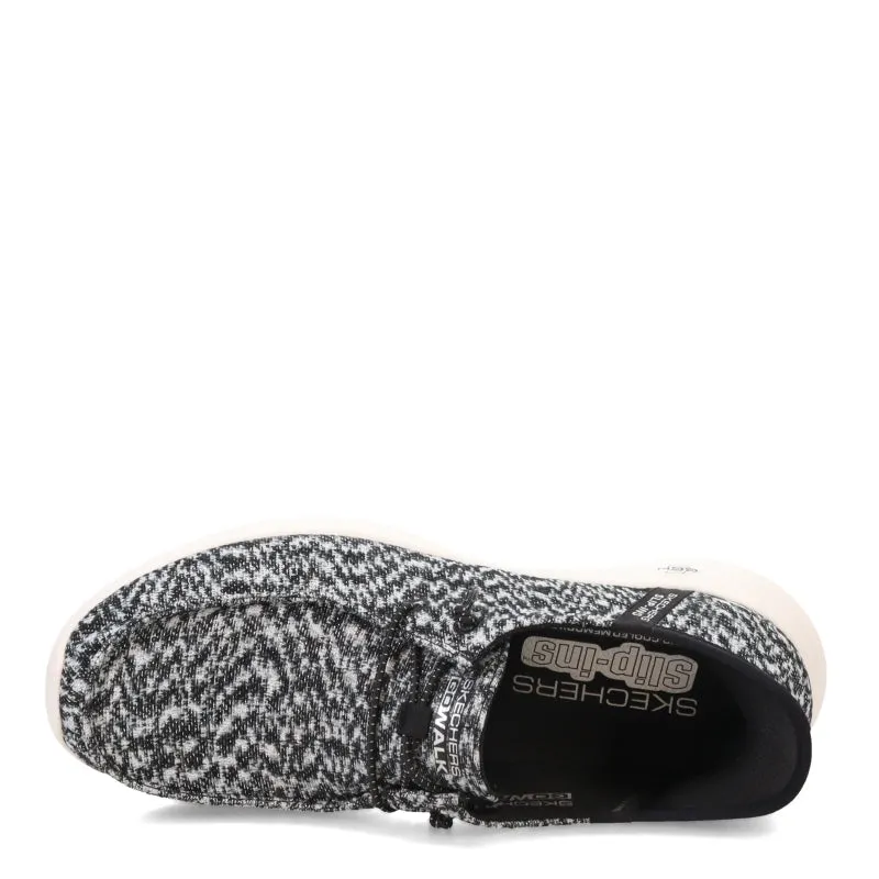 Skechers Women's Slip-Ins GO WALK Joy Halen - Black/White