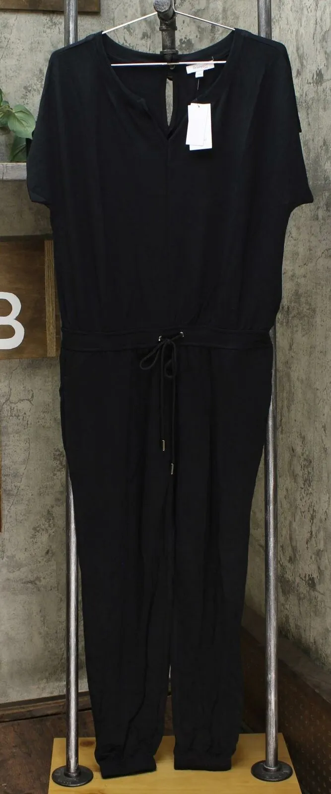 Skinnygirl Women's Brave Brushed French Terry Jumpsuit