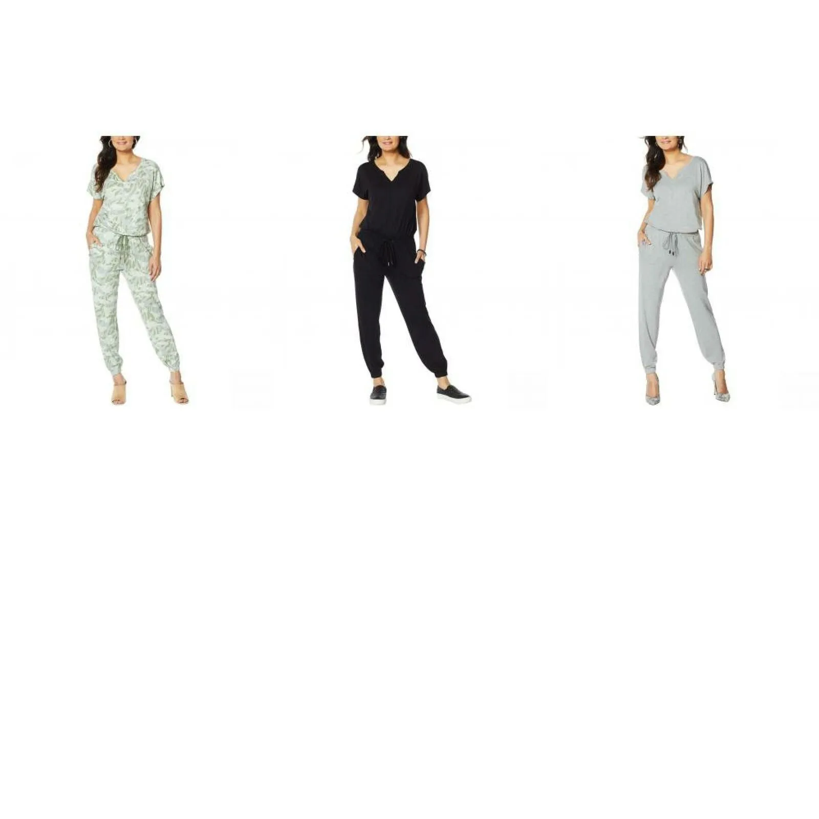 Skinnygirl Women's Brave Brushed French Terry Jumpsuit
