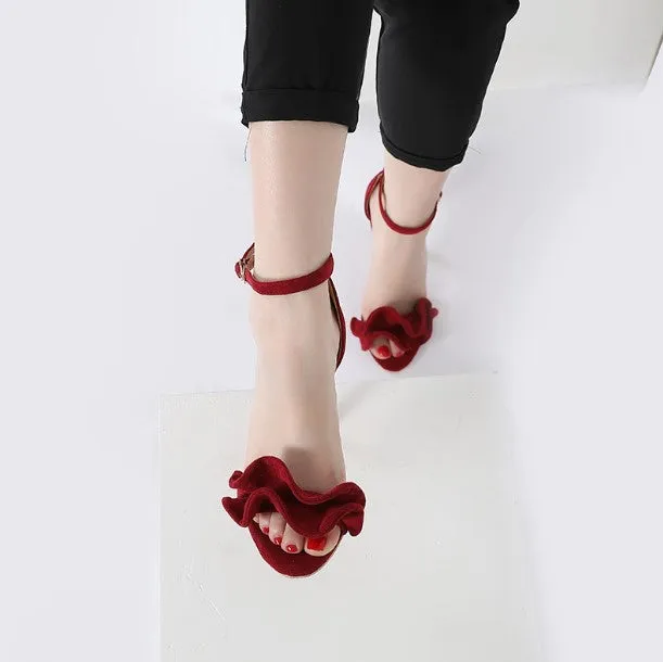 Small Size Heeled Ladies Shoes BS261