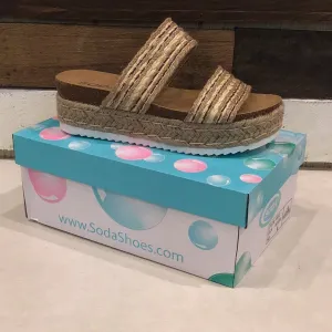 Soda West Wedge Sandal