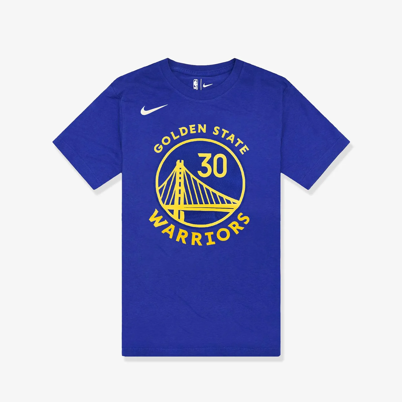 Stephen Curry Golden State Warriors Icon Name & Number Youth T-Shirt - Blue