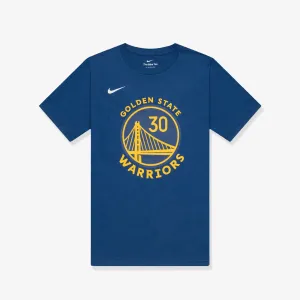 Stephen Curry Golden State Warriors Name & Number NBA Youth T-Shirt - Blue