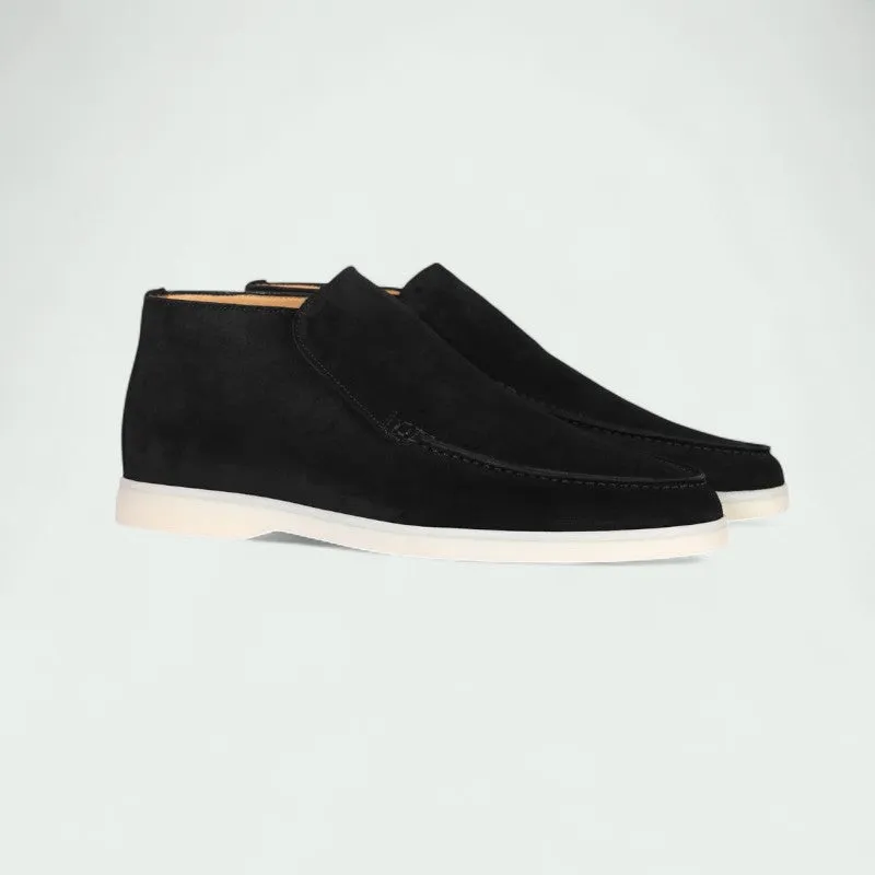 Strazoro | High Old Money Loafers - Suede Chukka Boots (Men)