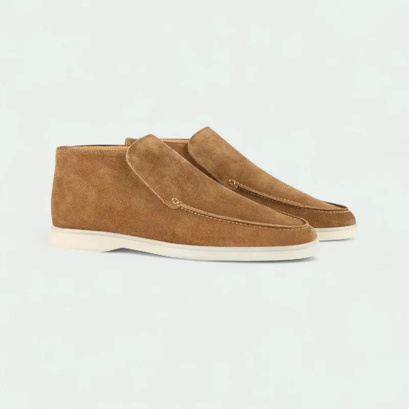 Strazoro | High Old Money Loafers - Suede Chukka Boots (Men)