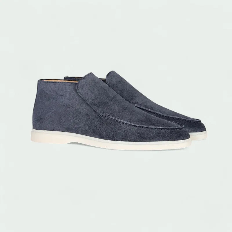 Strazoro | High Old Money Loafers - Suede Chukka Boots (Men)