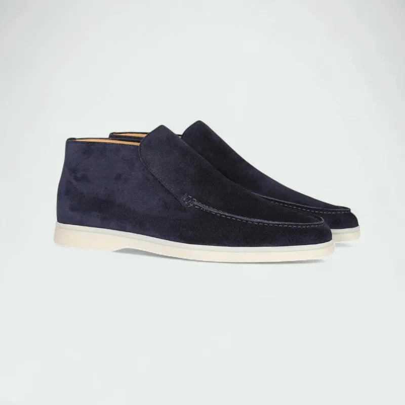 Strazoro | High Old Money Loafers - Suede Chukka Boots (Men)
