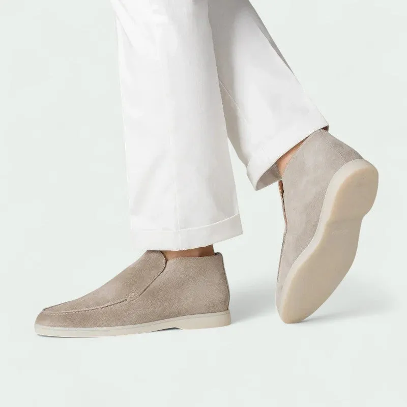 Strazoro | High Old Money Loafers - Suede Chukka Boots (Men)