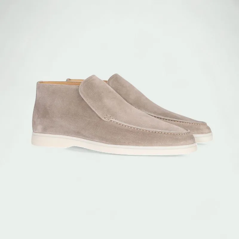 Strazoro | High Old Money Loafers - Suede Chukka Boots (Men)