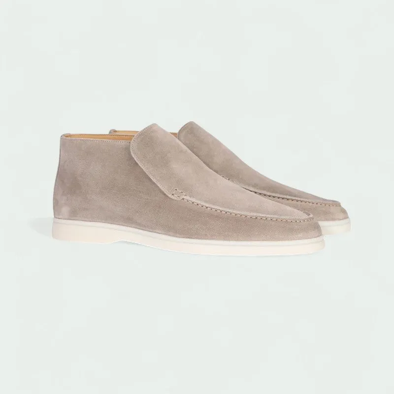 Strazoro | High Old Money Loafers - Suede Chukka Boots (Men)