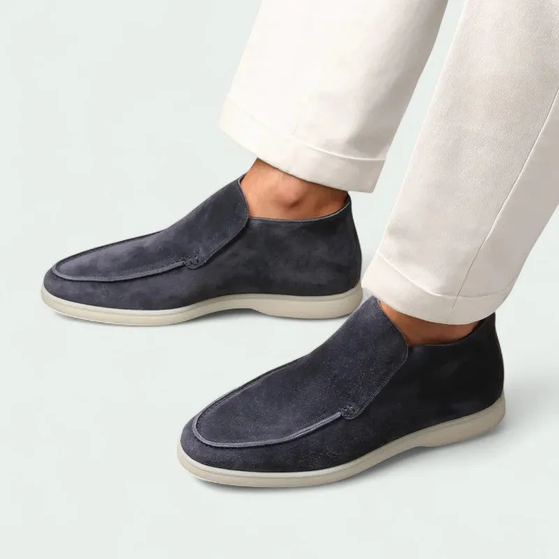 Strazoro | High Old Money Loafers - Suede Chukka Boots (Men)