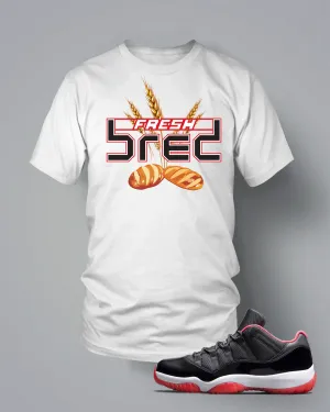 T Shirt To Match Retro Air Jordan 11 Low Bred Shoe