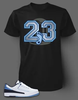 T Shirt To Match Retro Air Jordan 2 Low Shoe