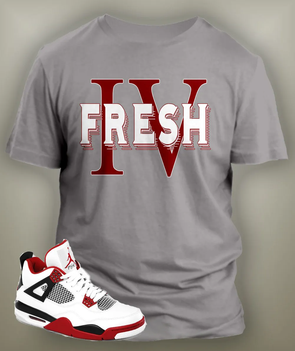 T Shirt To Match Retro Air Jordan 4 Shoe
