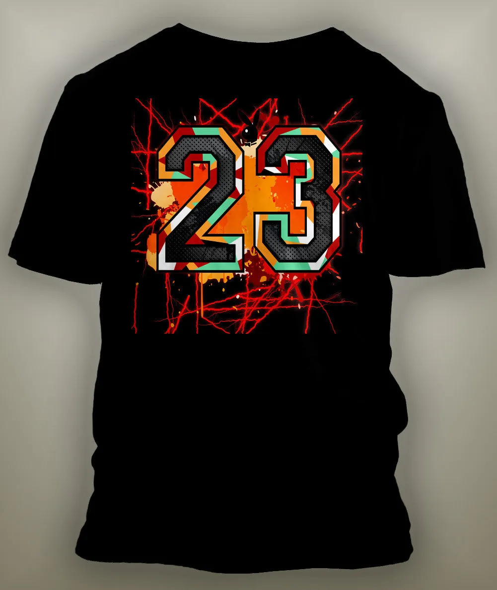 T Shirt To Match Retro Air Jordan 7 Hare Shoe