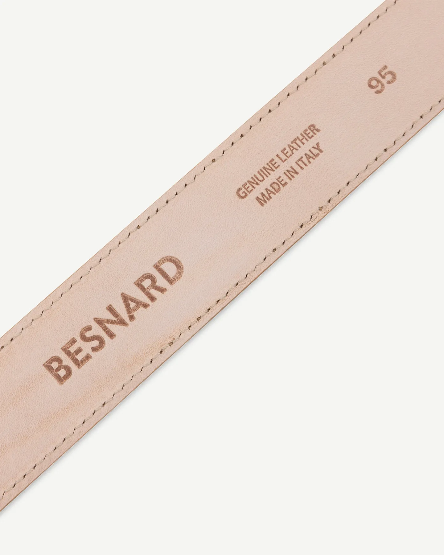 Tan Suede Dress Belt