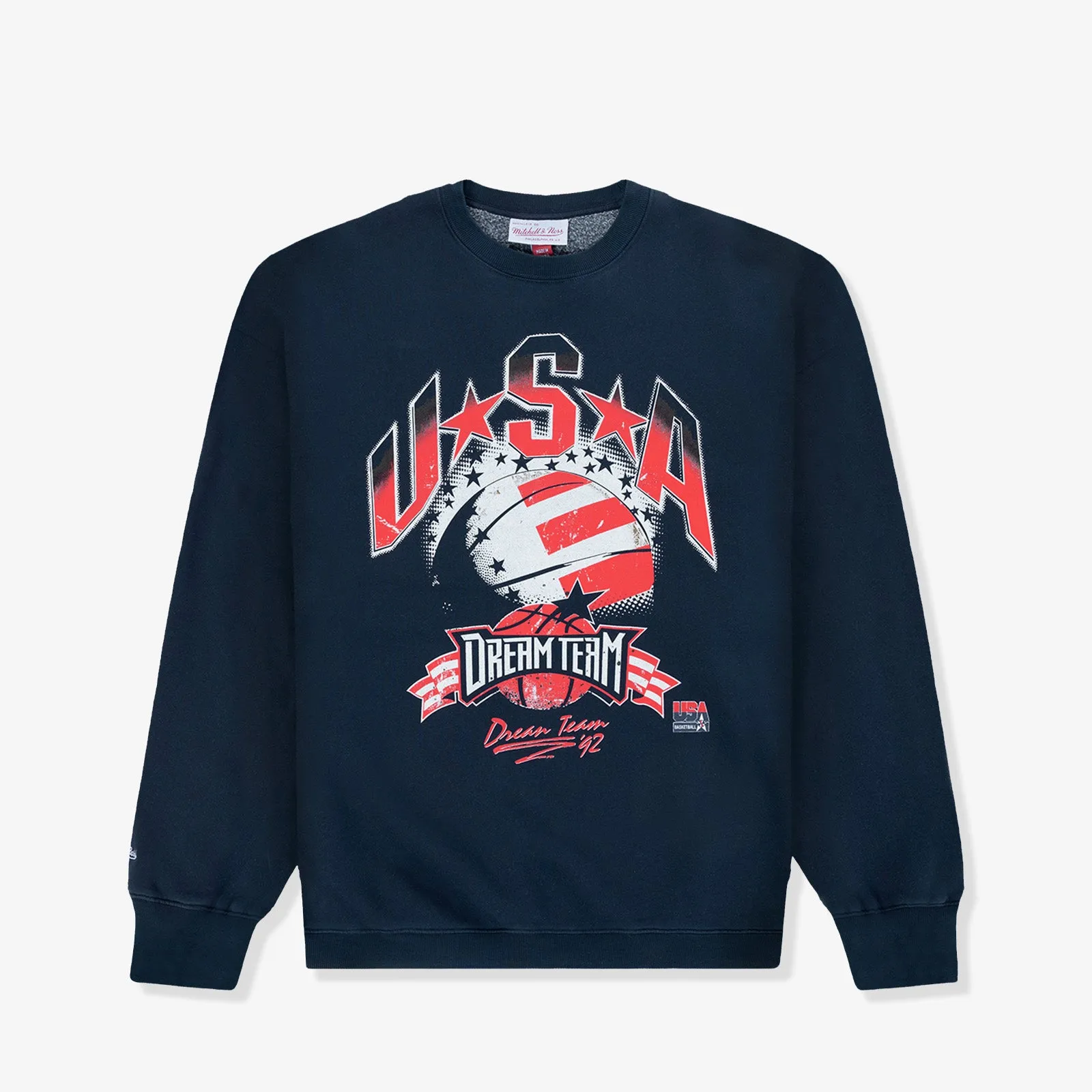 USA '92 Dream Team Crew Sweatshirt - Vintage Navy