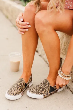 Very G Roxanne Sneakers- Tan Leopard