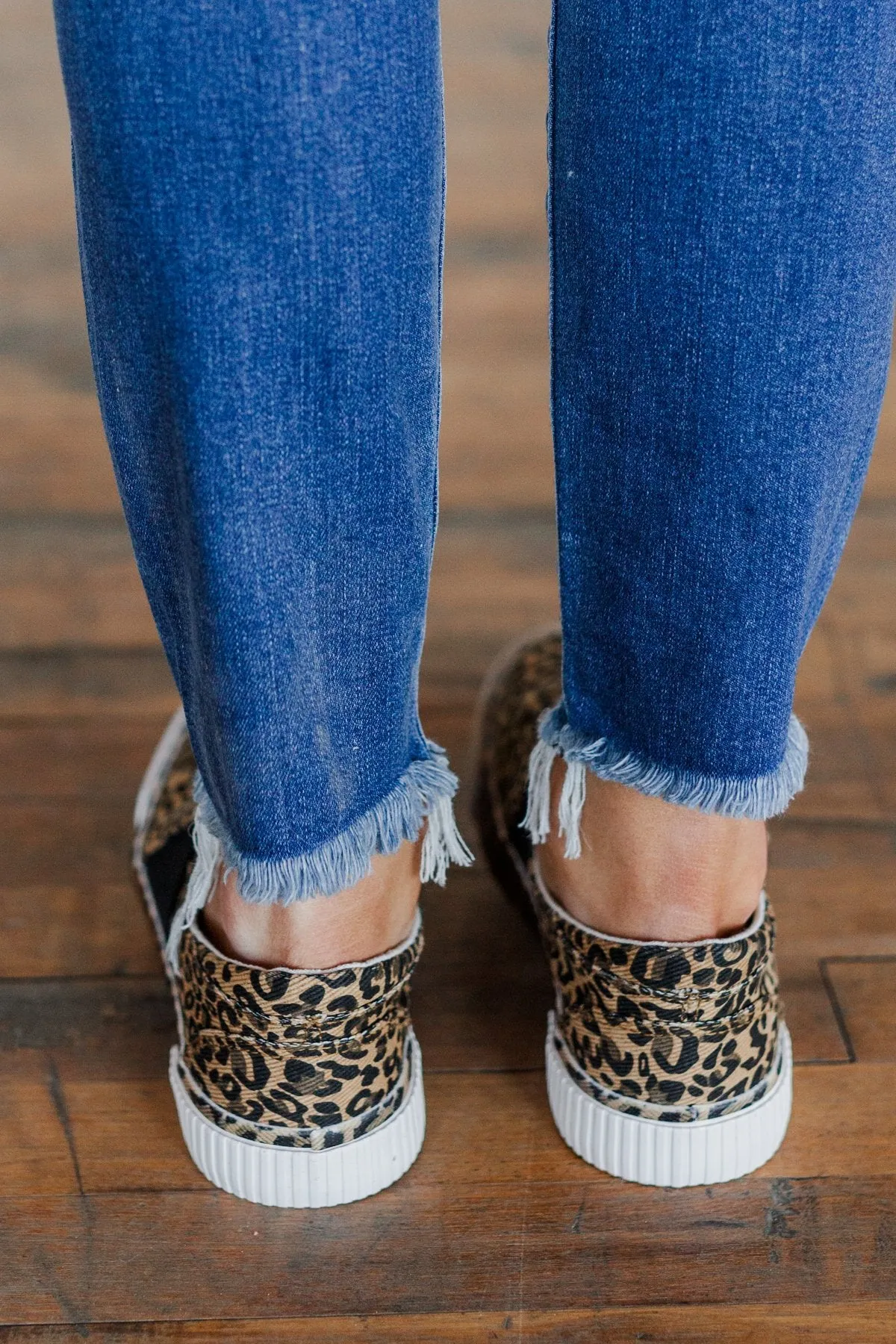 Very G Roxanne Sneakers- Tan Leopard
