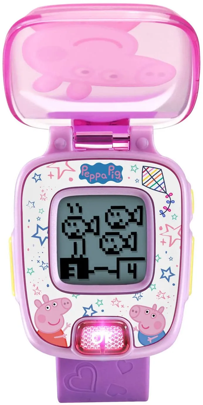 Vtech Peppa Pig Learning Watch (Purple)