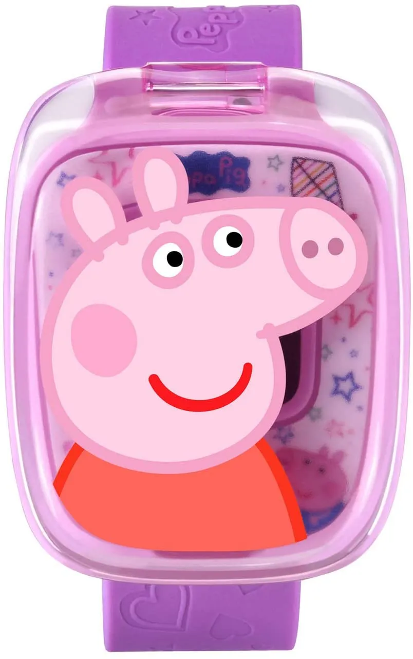 Vtech Peppa Pig Learning Watch (Purple)