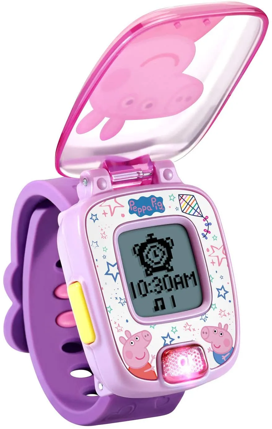 Vtech Peppa Pig Learning Watch (Purple)