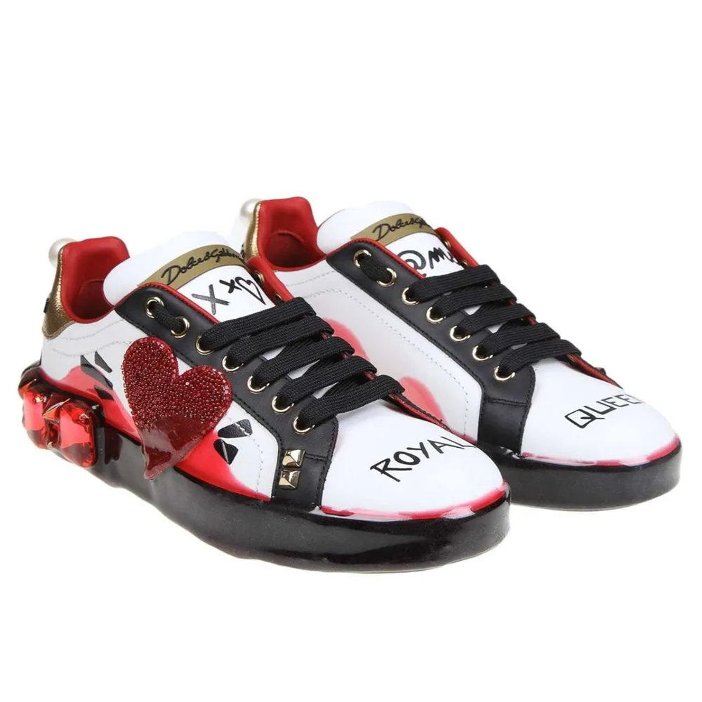 White Calfskin Women Sneaker