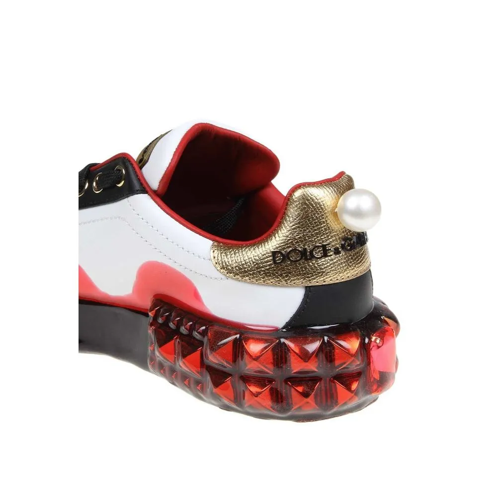 White Calfskin Women Sneaker