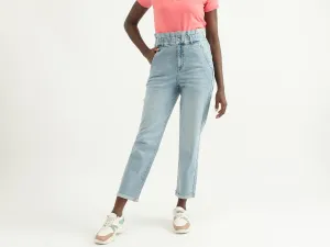 Women Solid Slouchy Fit Jeans