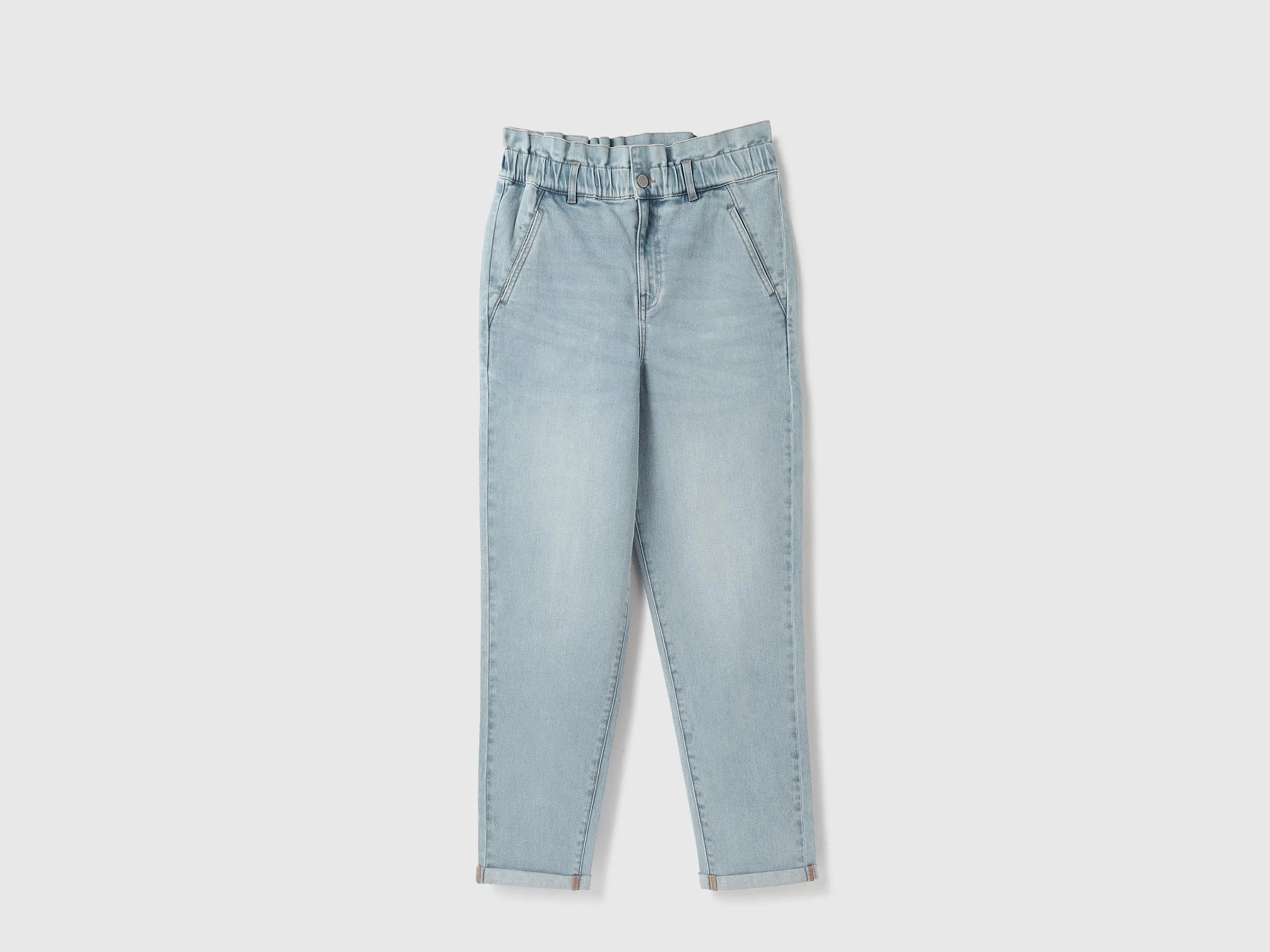 Women Solid Slouchy Fit Jeans