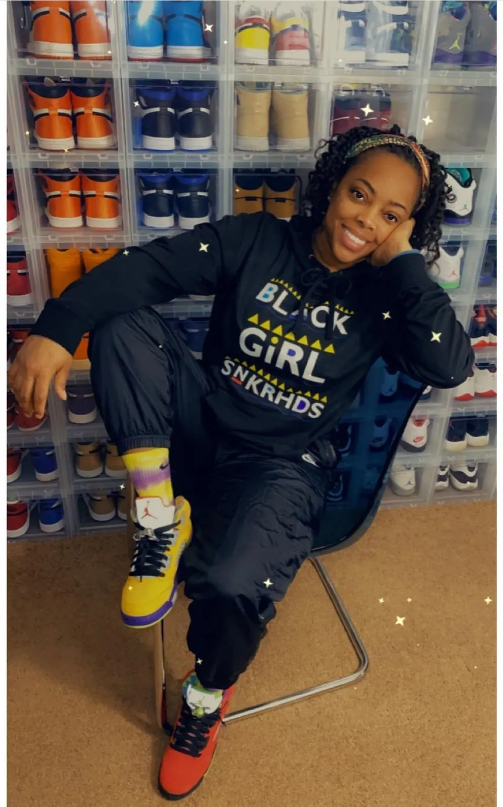 Womens Exclusive "BLACK GIRL SNKRHDS" LE Hoodies