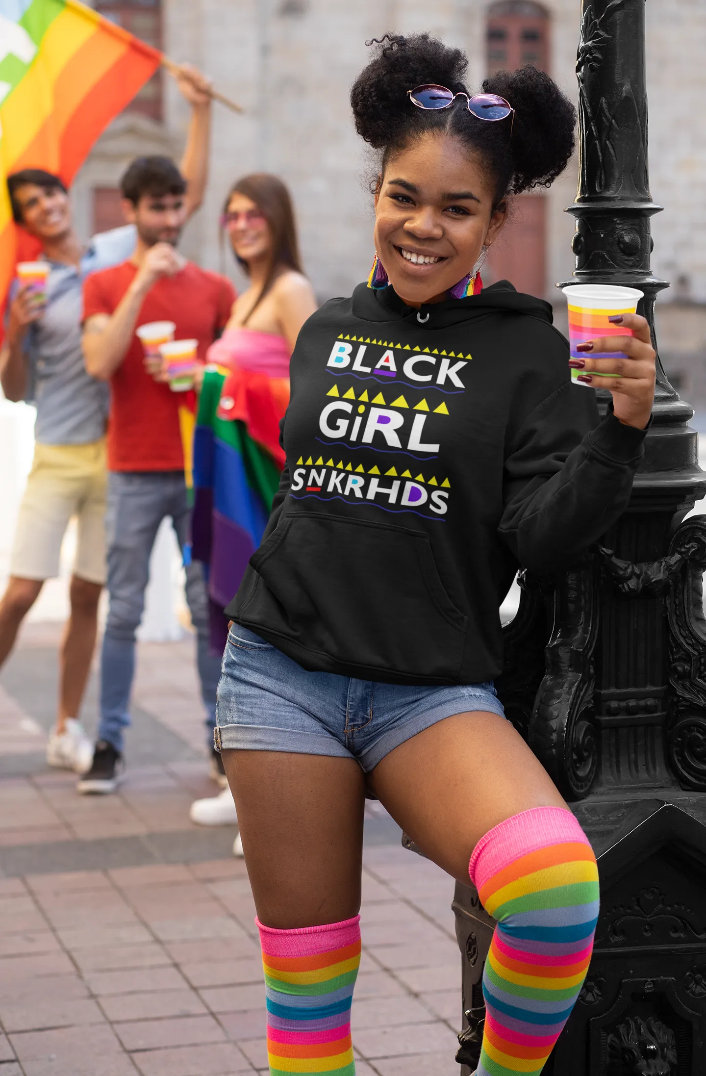 Womens Exclusive "BLACK GIRL SNKRHDS" LE Hoodies