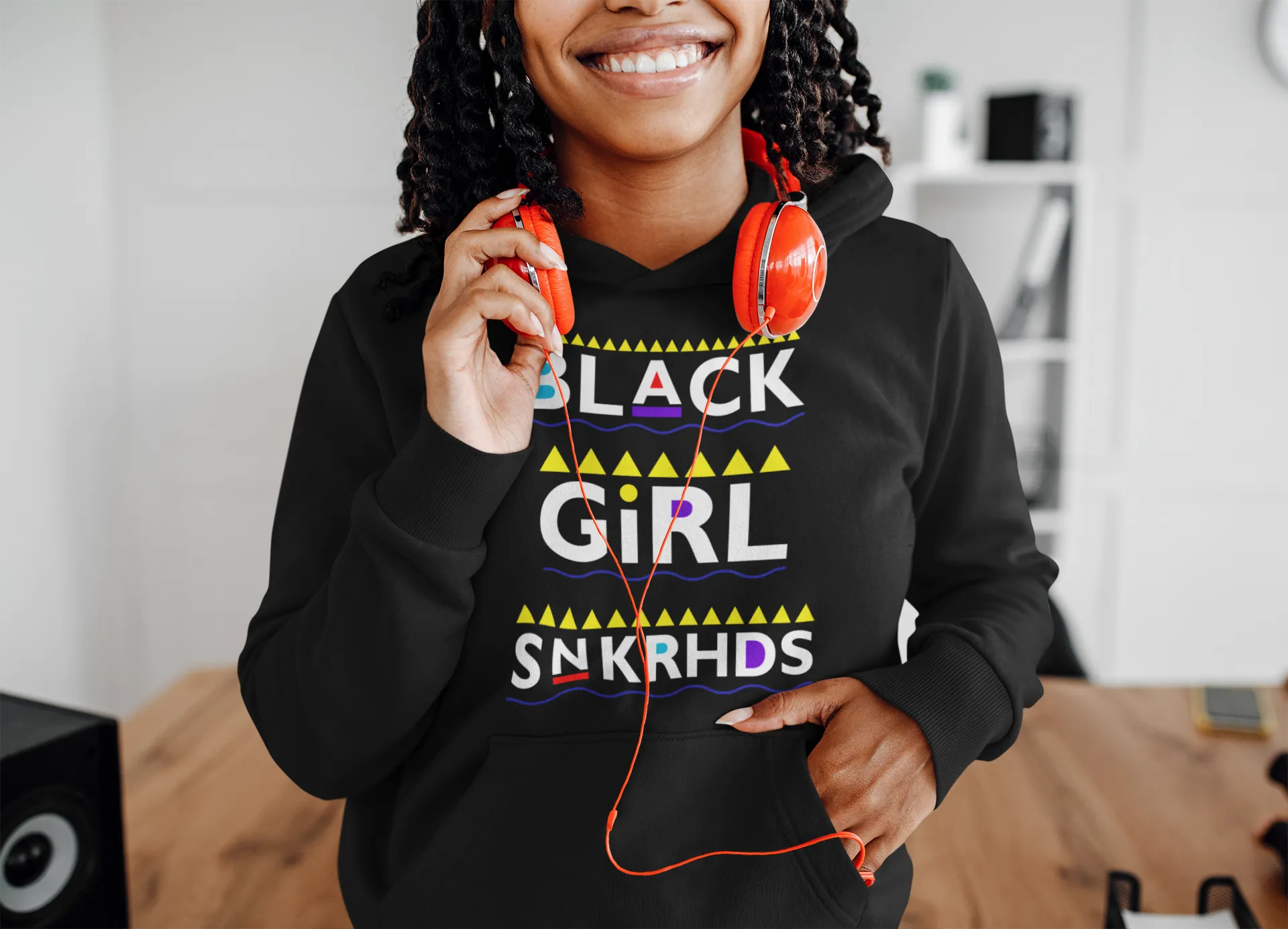 Womens Exclusive "BLACK GIRL SNKRHDS" LE Hoodies