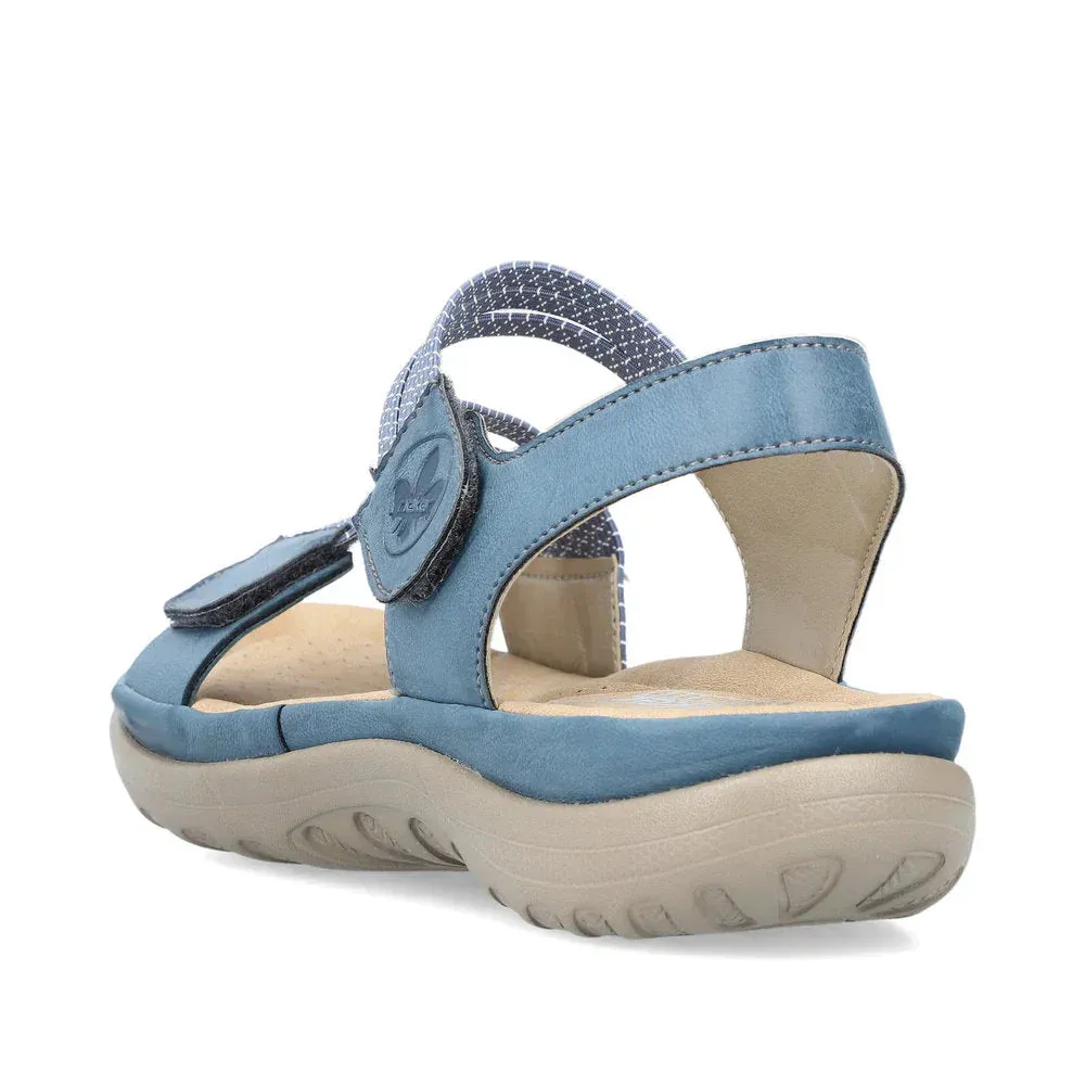 WOMEN'S RIEKER FRANJA 70 | ROYAL / JEANS-WEISS