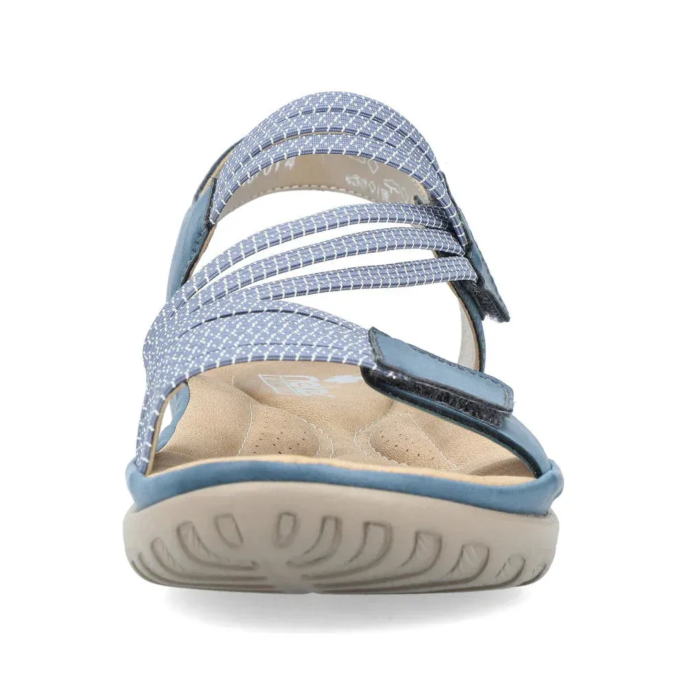 WOMEN'S RIEKER FRANJA 70 | ROYAL / JEANS-WEISS