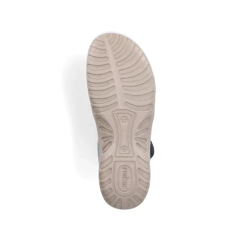 WOMEN'S RIEKER FRANJA 70 | ROYAL / JEANS-WEISS