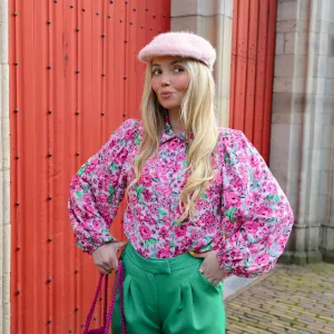 YAS Alira blouse icy pink