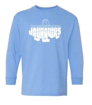 Youth Jayhawk Basketball Long sleeve